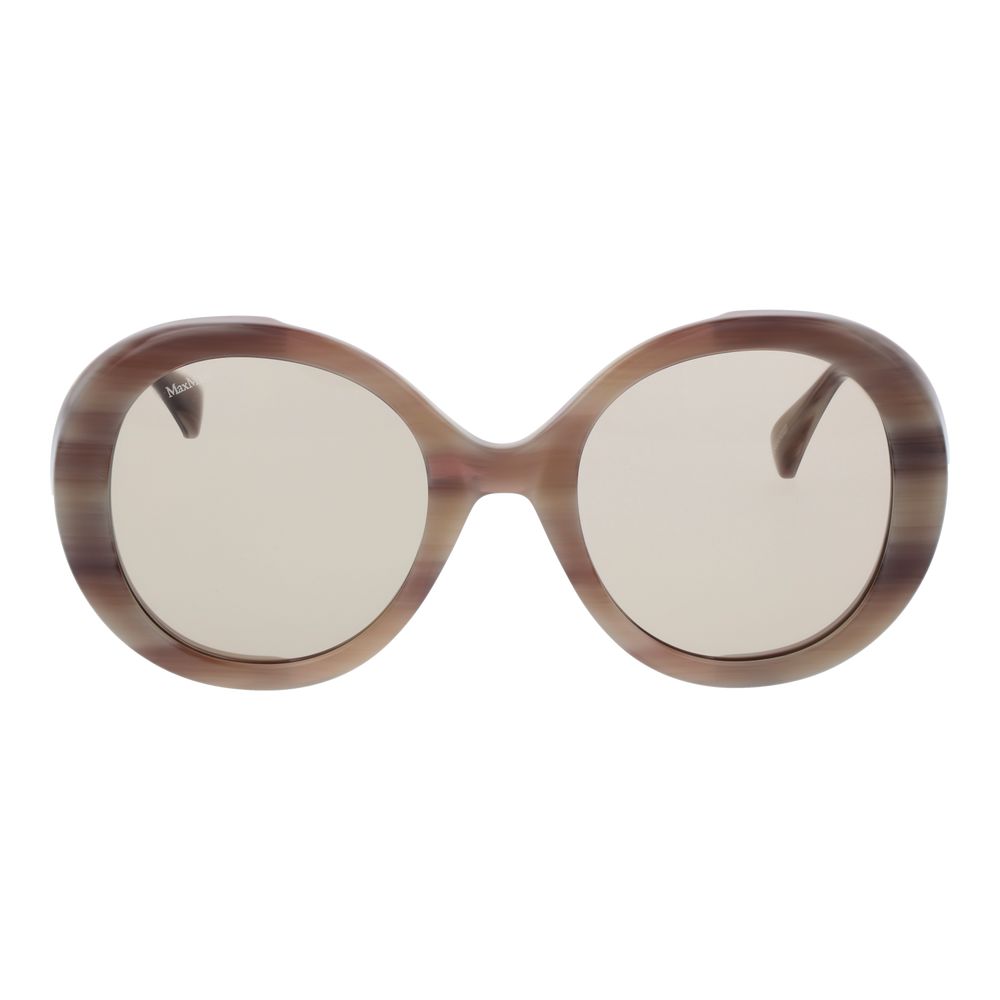 Cremefarbene Damen-Sonnenbrille