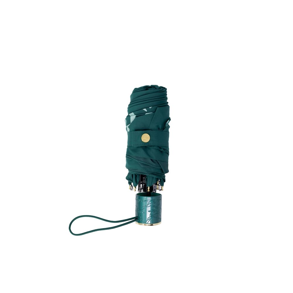 Grüner Nylon-Regenschirm