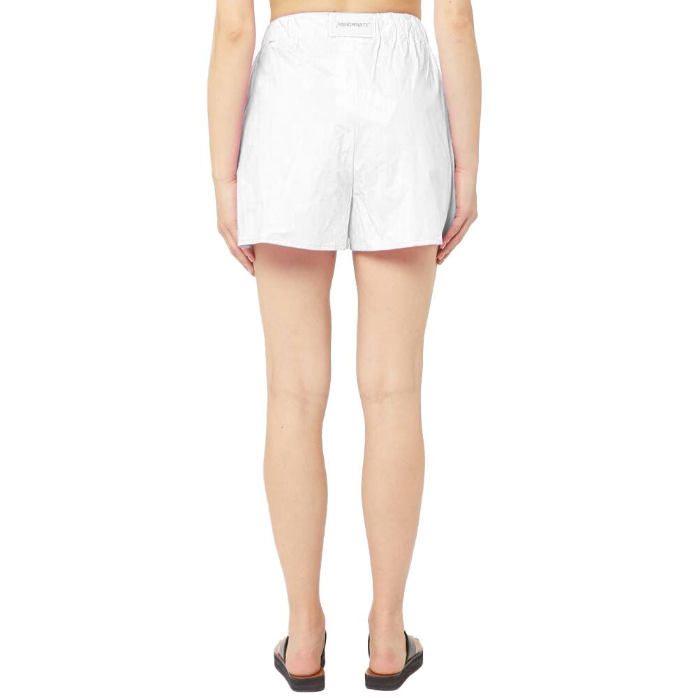 Weiße Baumwollshorts