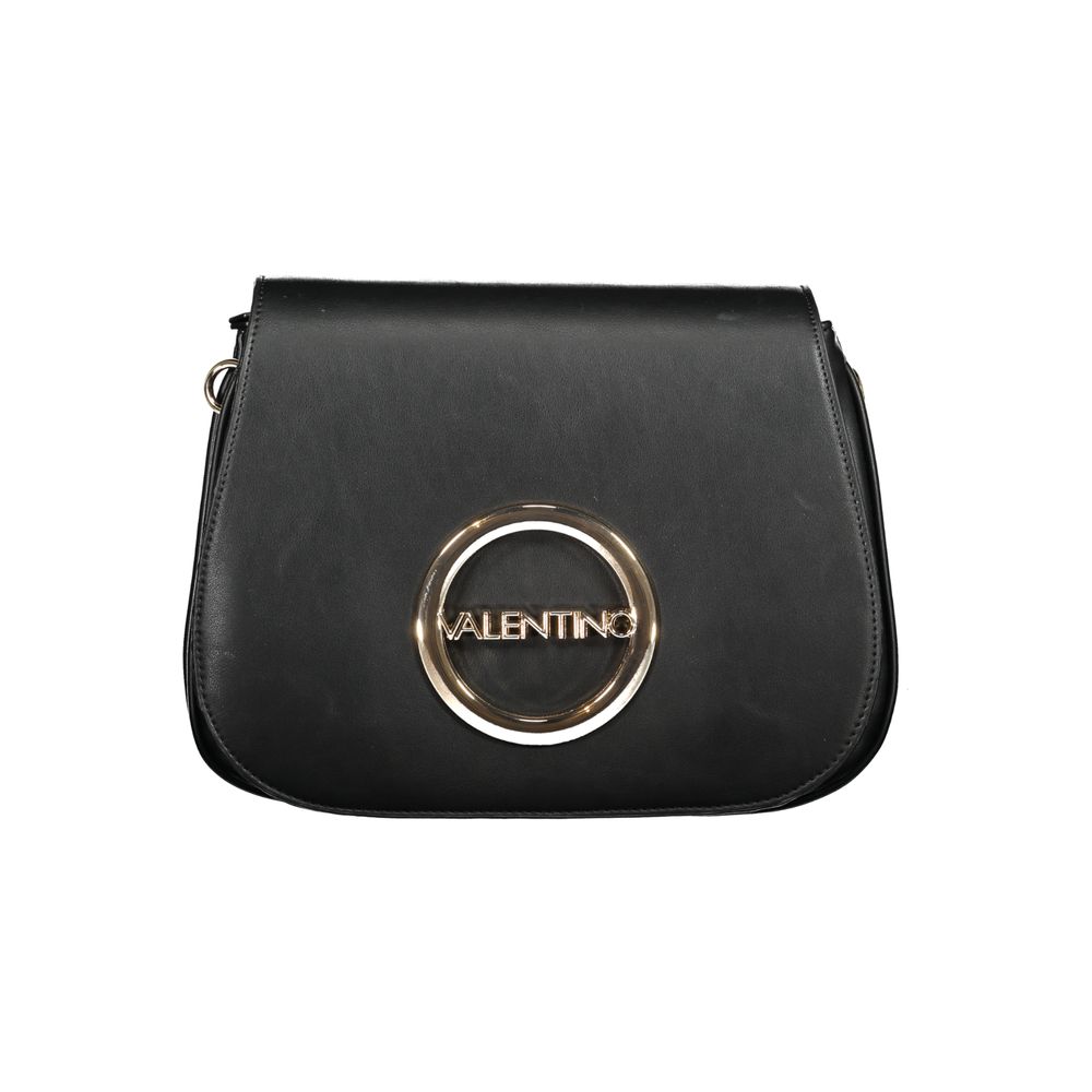 Schwarze Handtasche aus Polyethylen