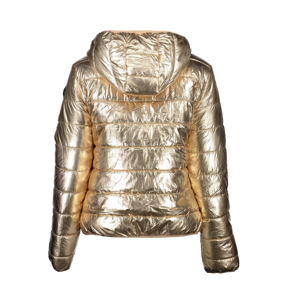 Gold Nylon Jacken & Mantel