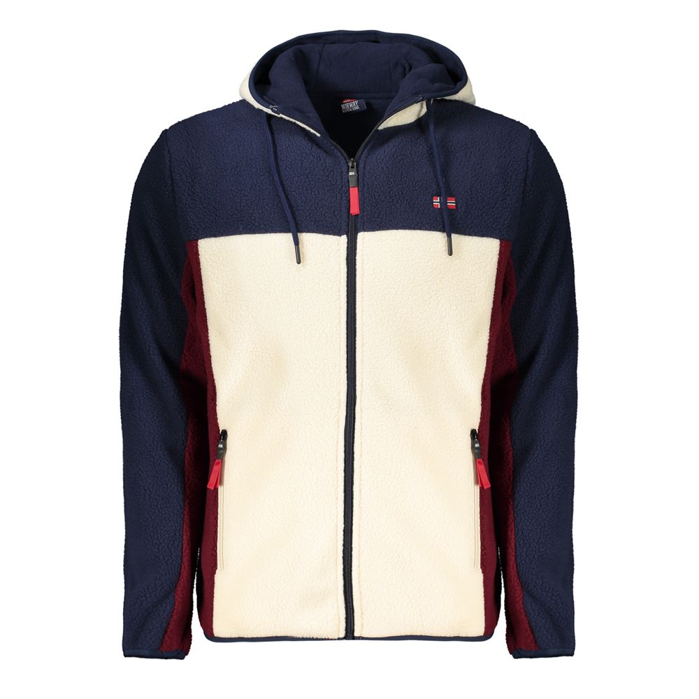 Beige Polyesterjacke
