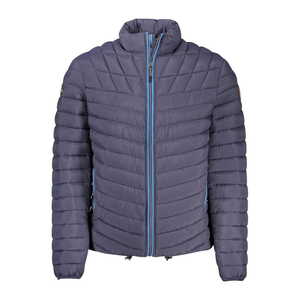 Blaue Polyamidjacke