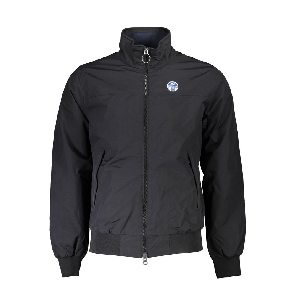 Schwarze Polyamidjacke