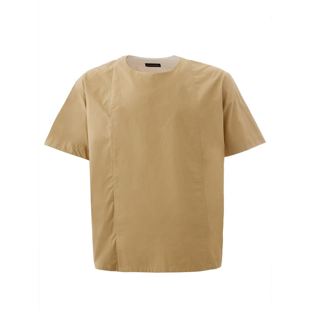 Brauner Baumwollpullover