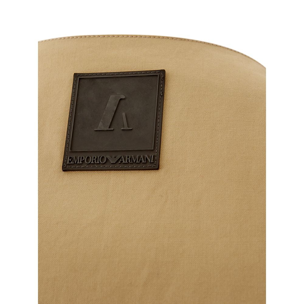 Brauner Baumwollpullover