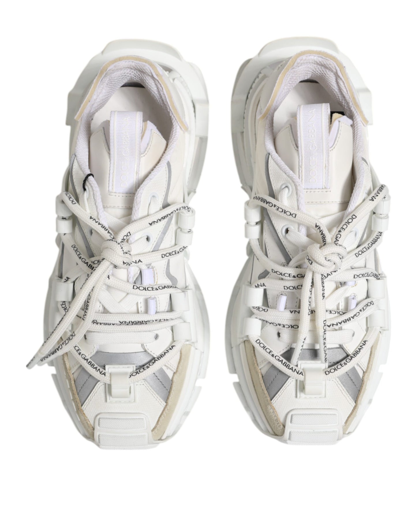 Weiß Grau Low Top Space Sneakers Schuhe