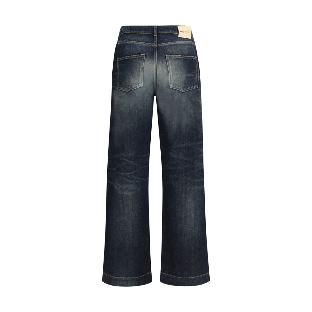 Jeans mit Vintage-Effekt