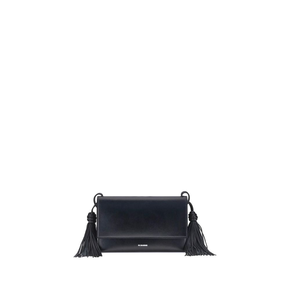 Schultertasche mit Quaste
