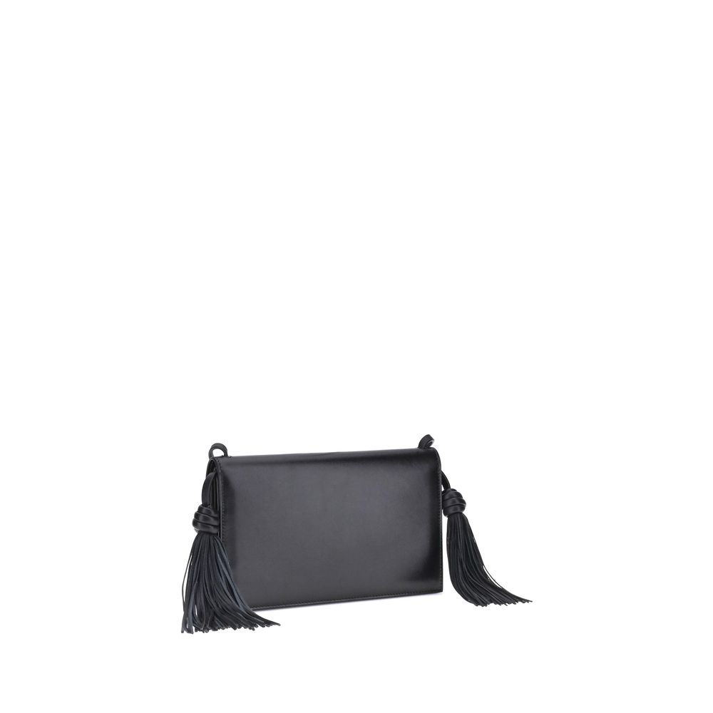 Schultertasche mit Quaste
