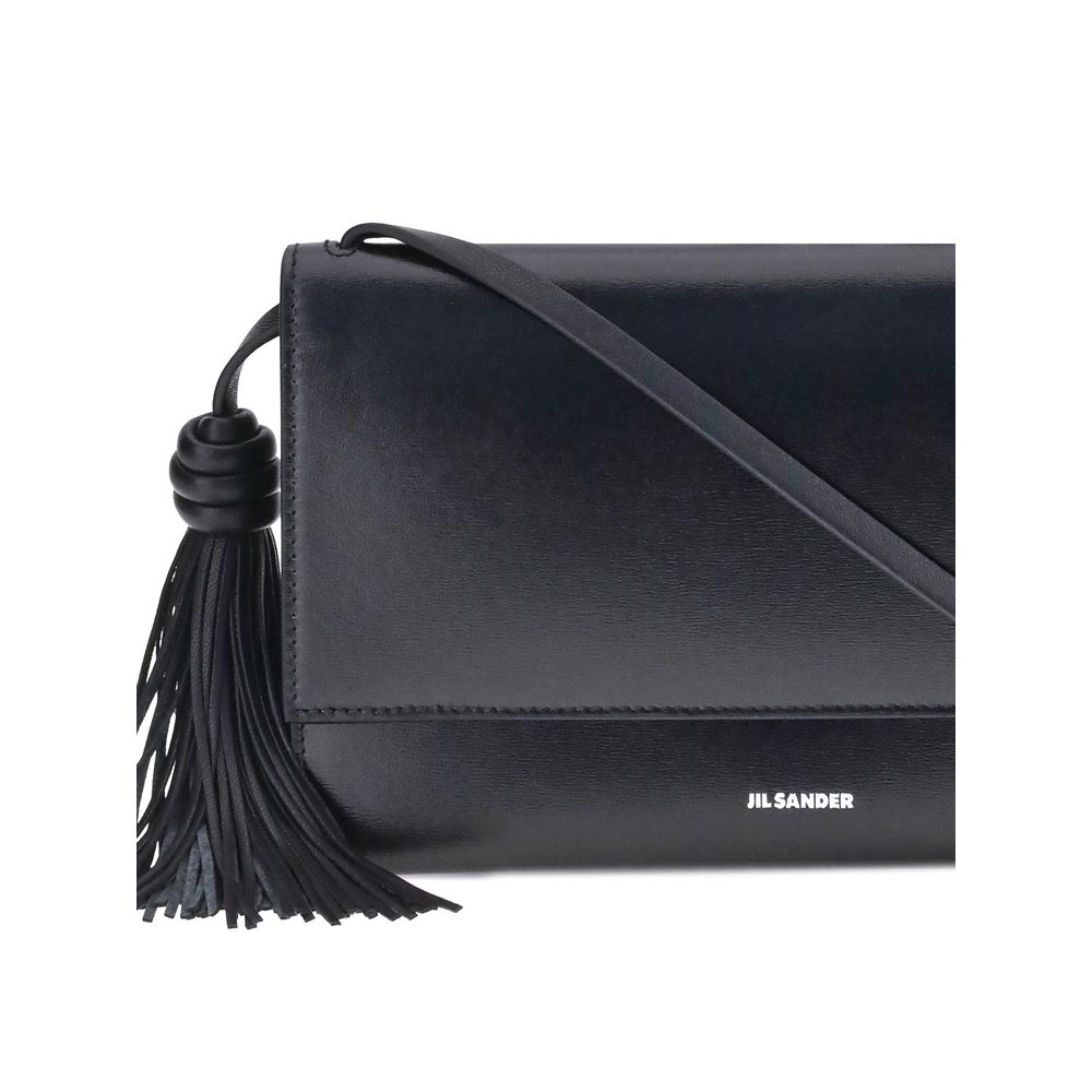 Schultertasche mit Quaste