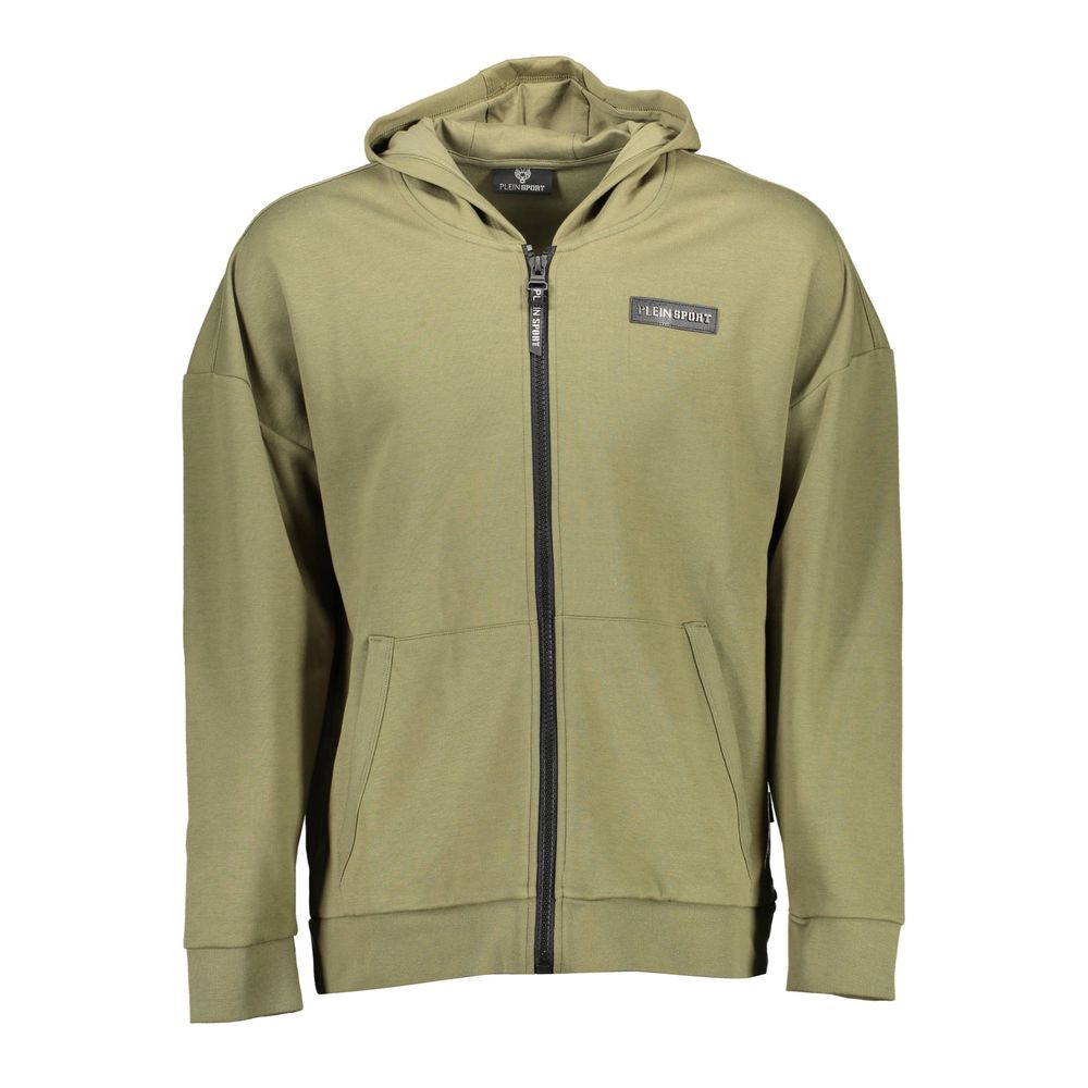 Grüner Baumwollpullover