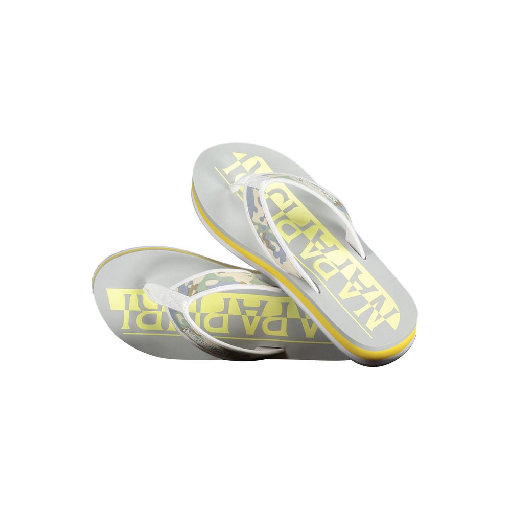 Gelbe Polyester-Sandale