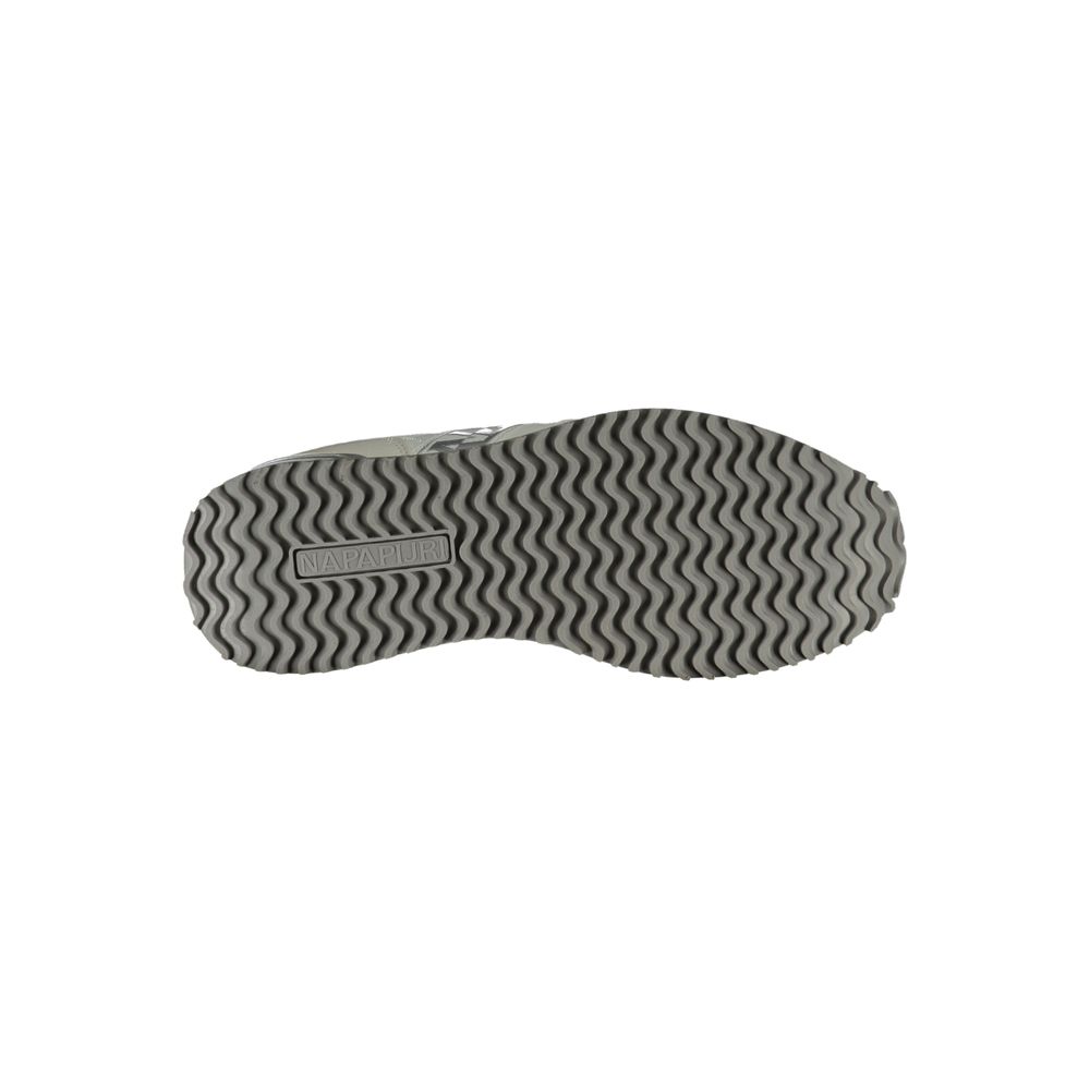 Weißer Polyester-Sneaker