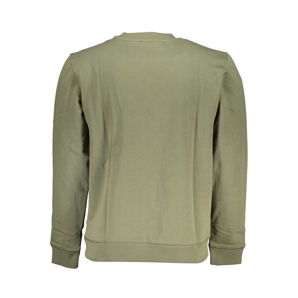 Grüner Baumwollpullover