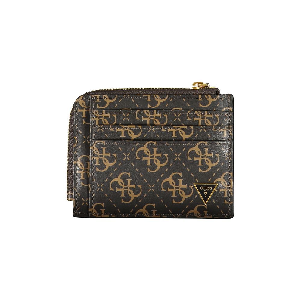 Braune Lederbrieftasche