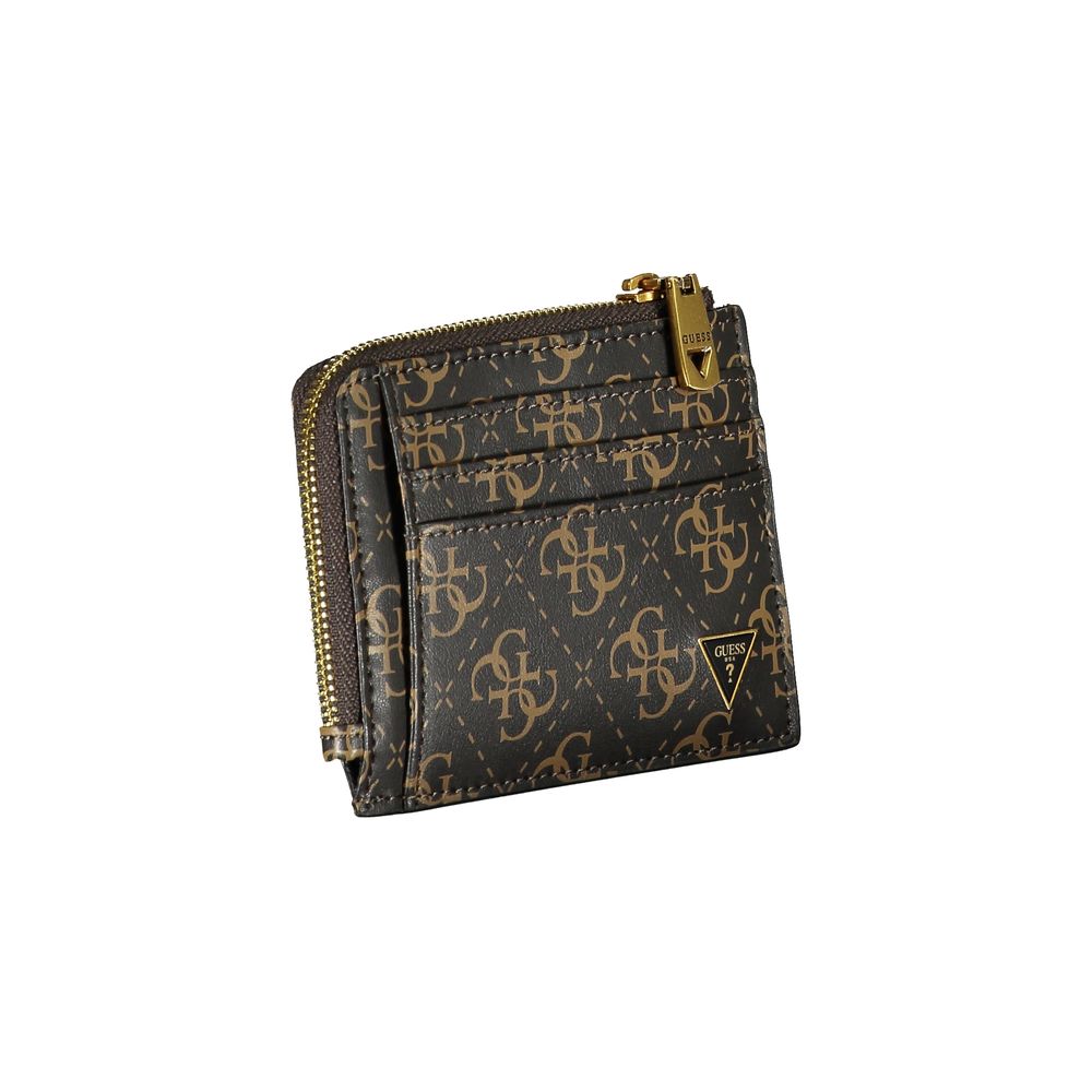 Braune Lederbrieftasche