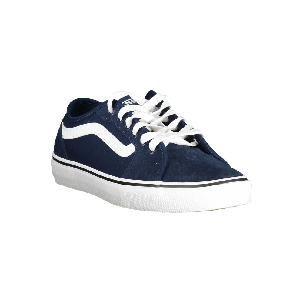 Blauer Polyester-Sneaker