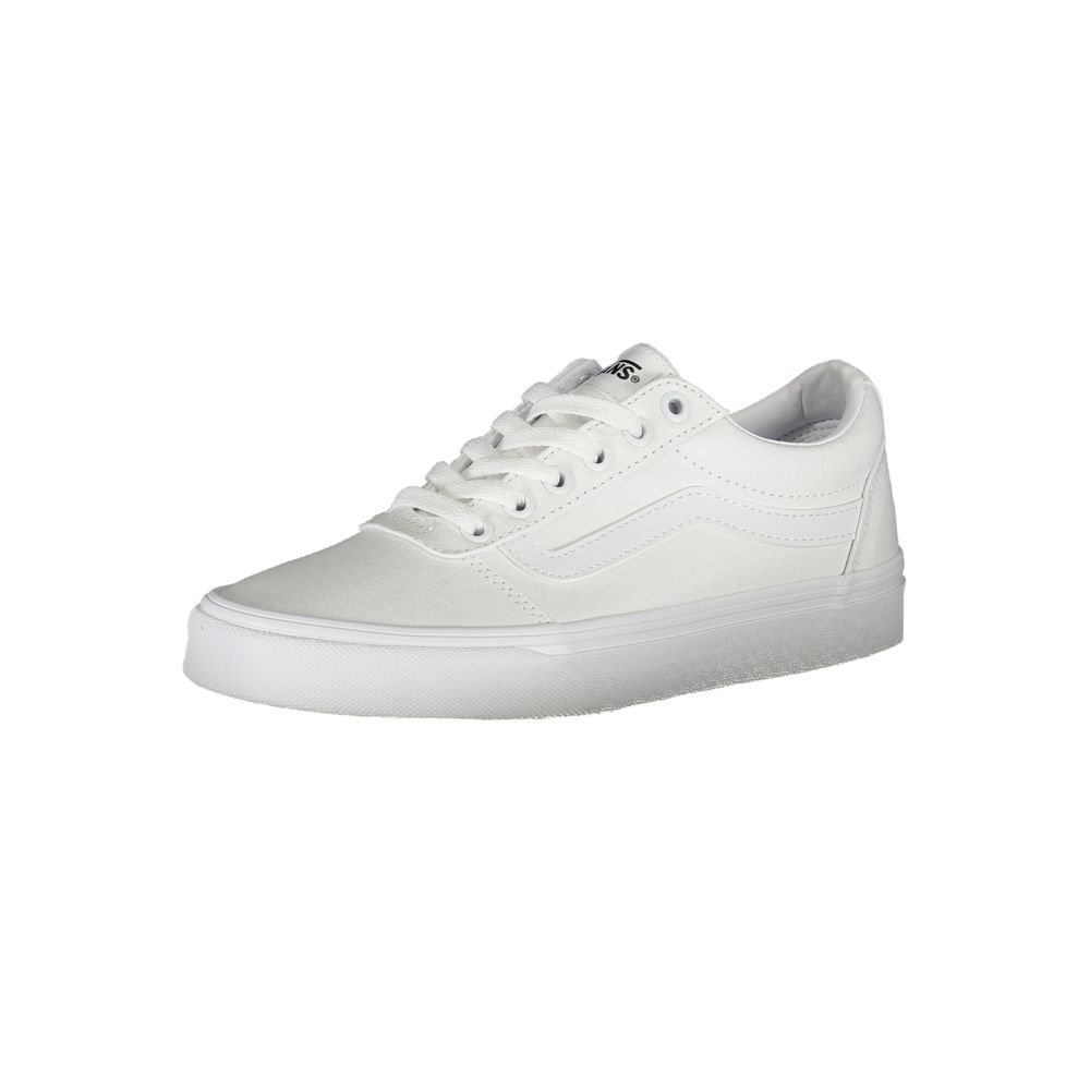 Weißer Polyester-Sneaker