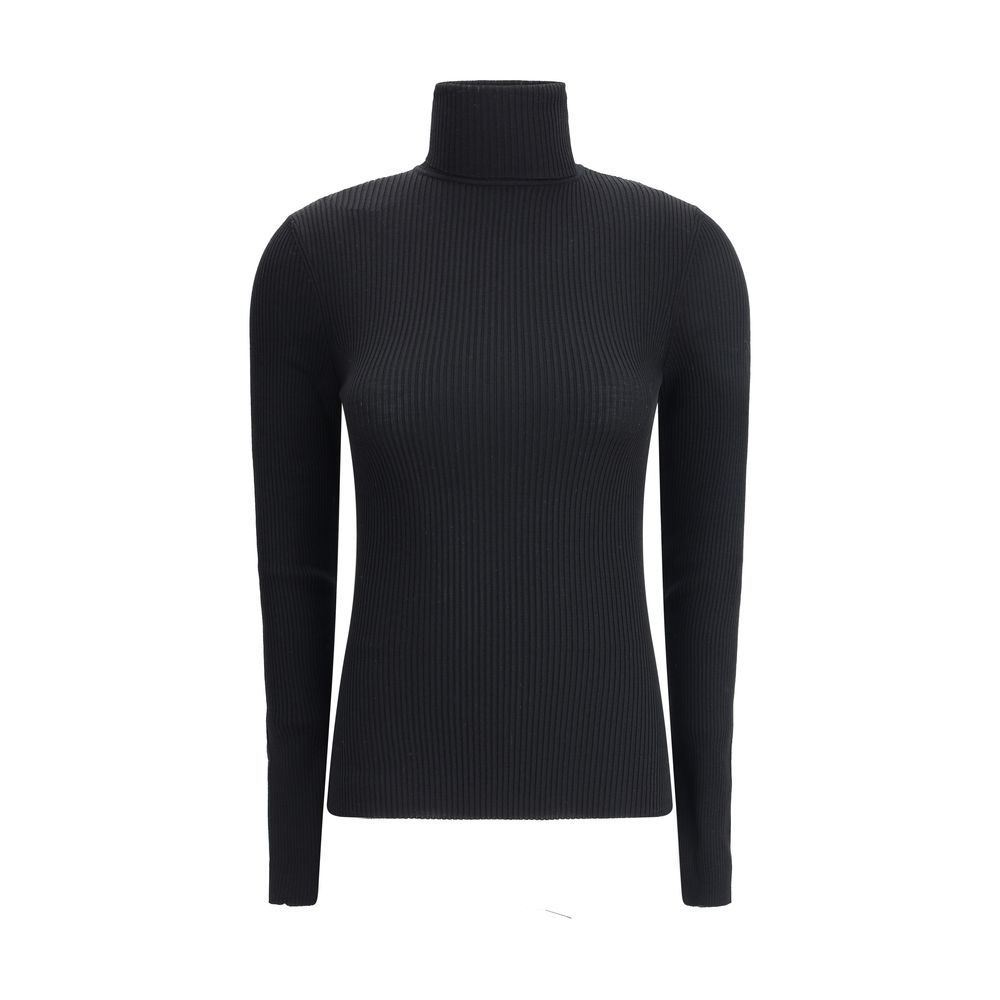 Langarm-Jersey aus Schurwolle