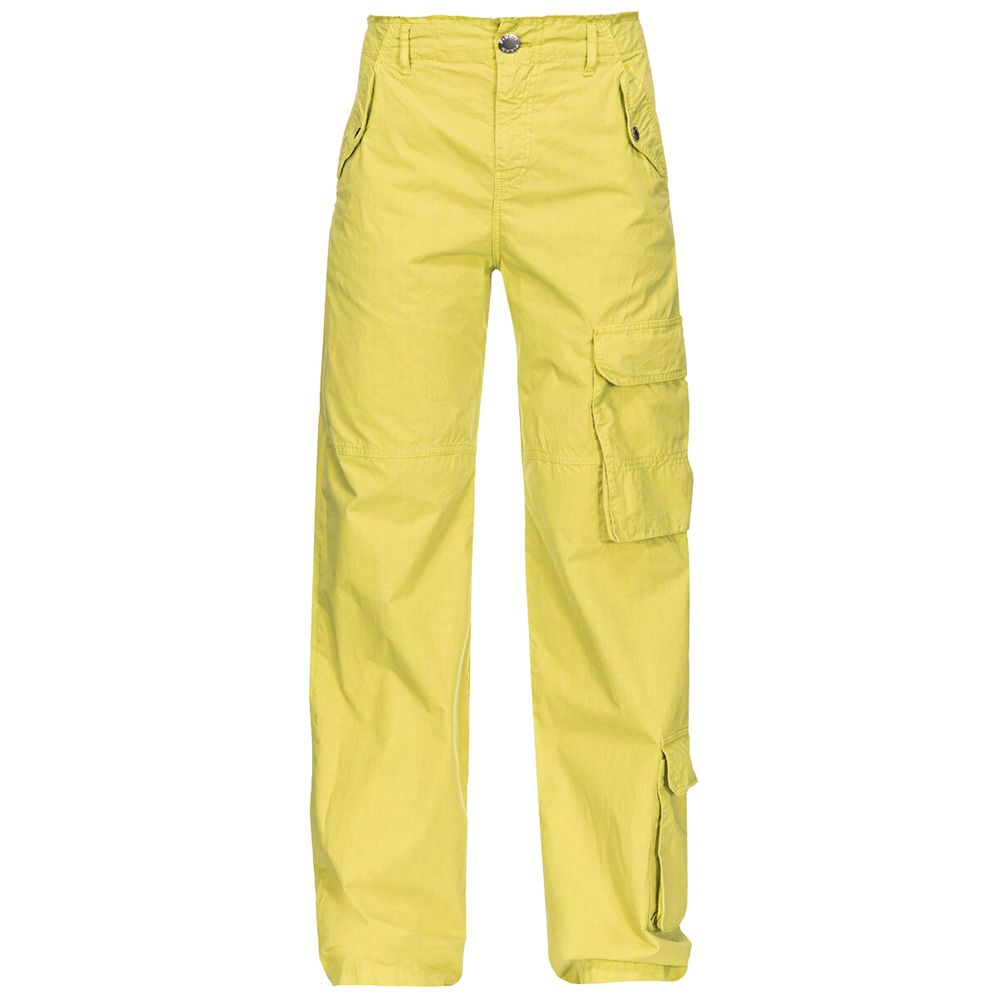 Grüne Jeans und Hose aus Baumwolle