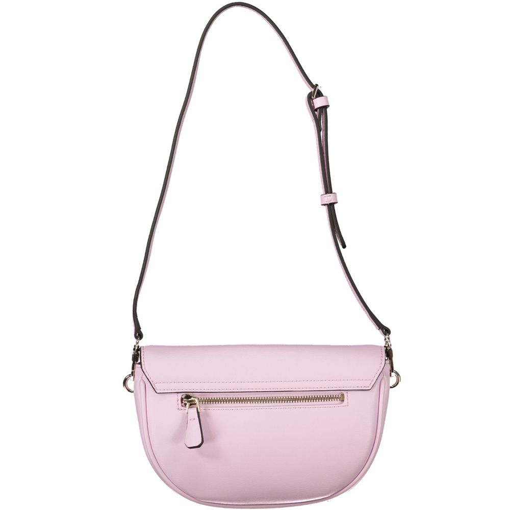 Rosa Polyethylen Damen Handtasche