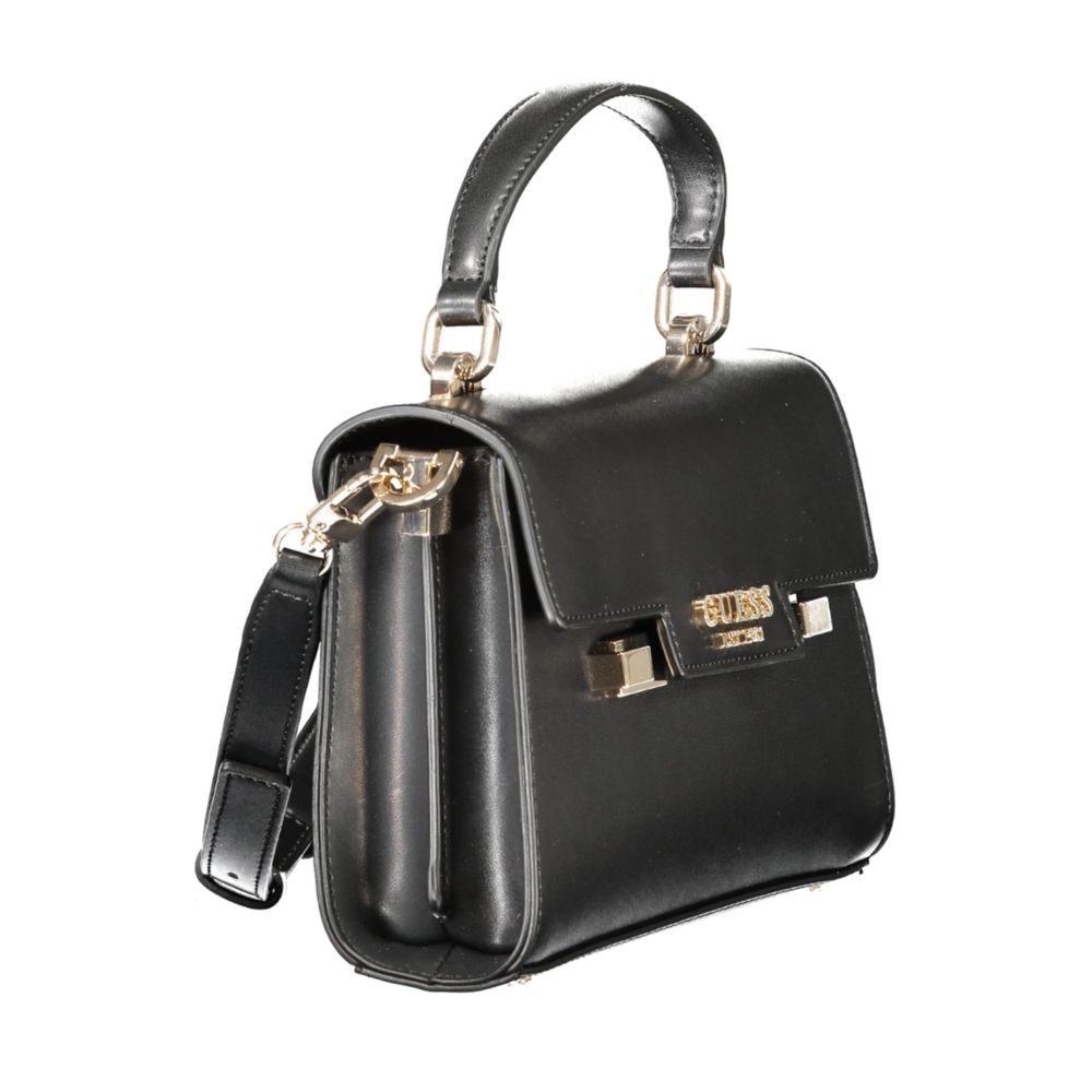 Schwarze Polyethylen Damenhandtasche
