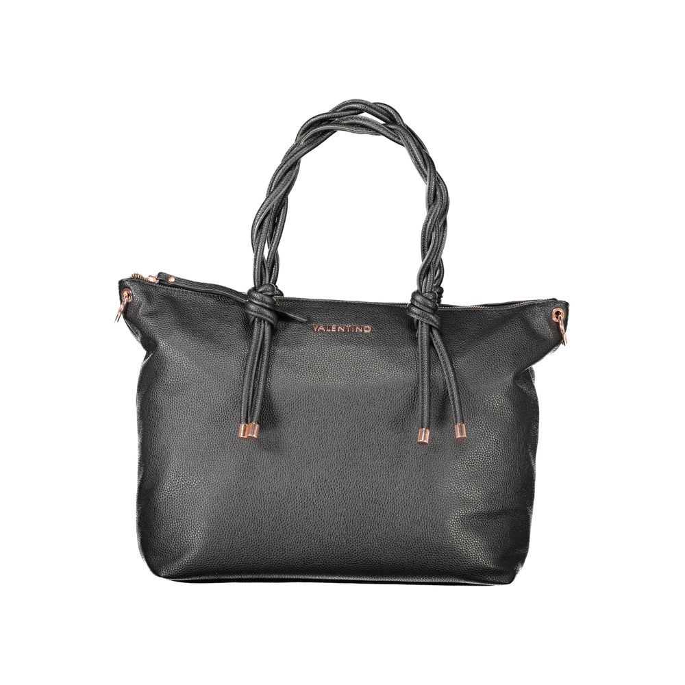 Schwarze Polyethylen Damenhandtasche