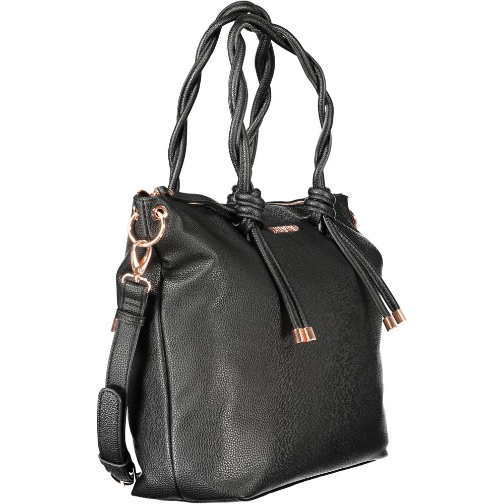 Schwarze Polyethylen Damenhandtasche