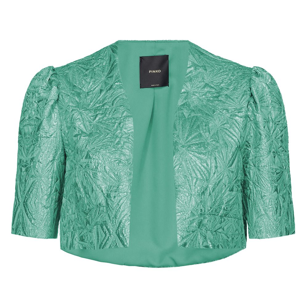 Grüne Polyester-Oberteile und T-Shirts