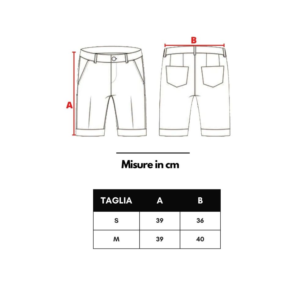 Blaue Badeshorts aus Polyamid