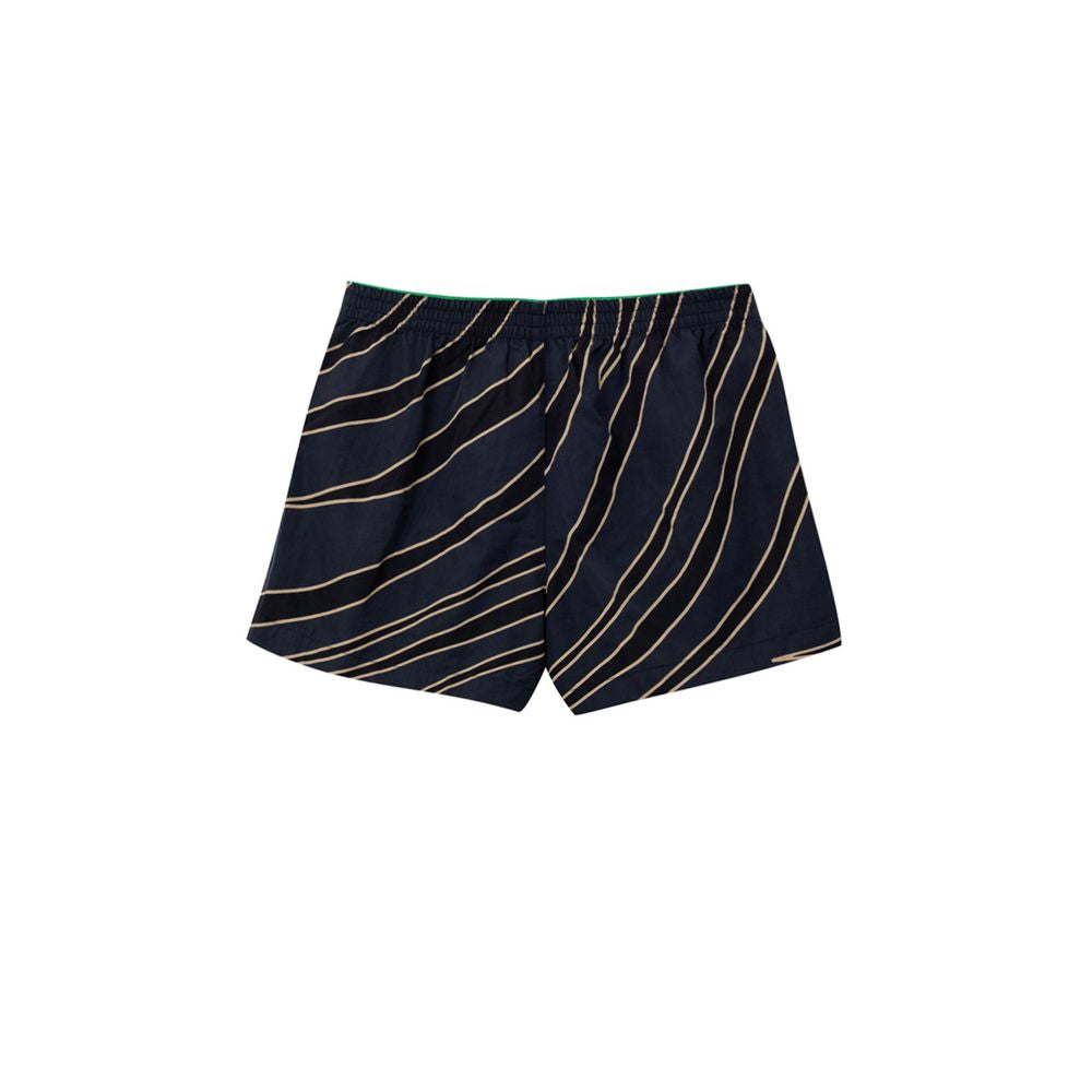 Blaue Badeshorts aus Polyamid