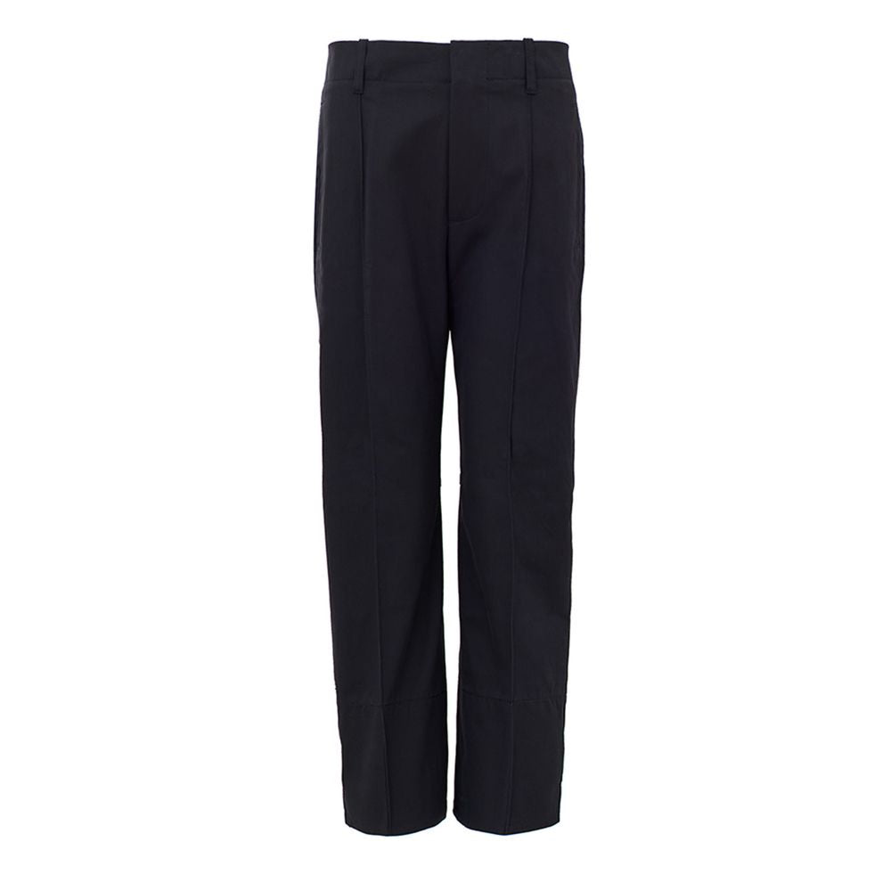 Marineblaue Baumwollhose