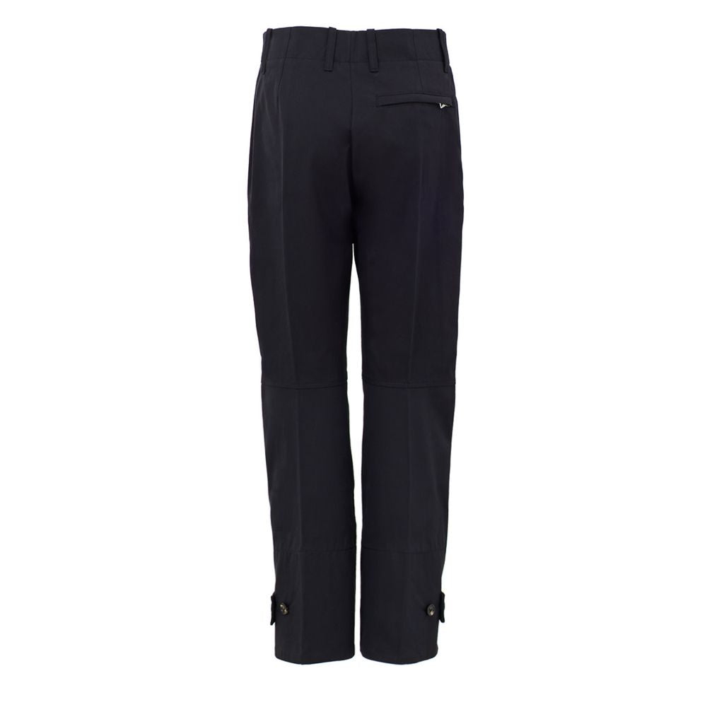 Marineblaue Baumwollhose