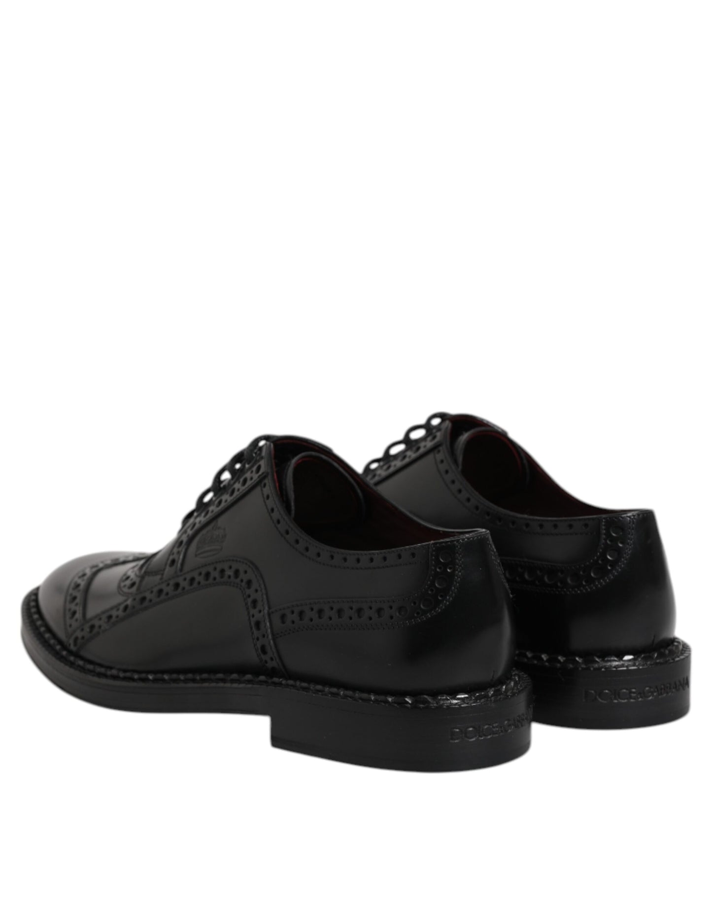 Schwarze Derby-Schuhe aus Kalbsleder für formelle Anlässe