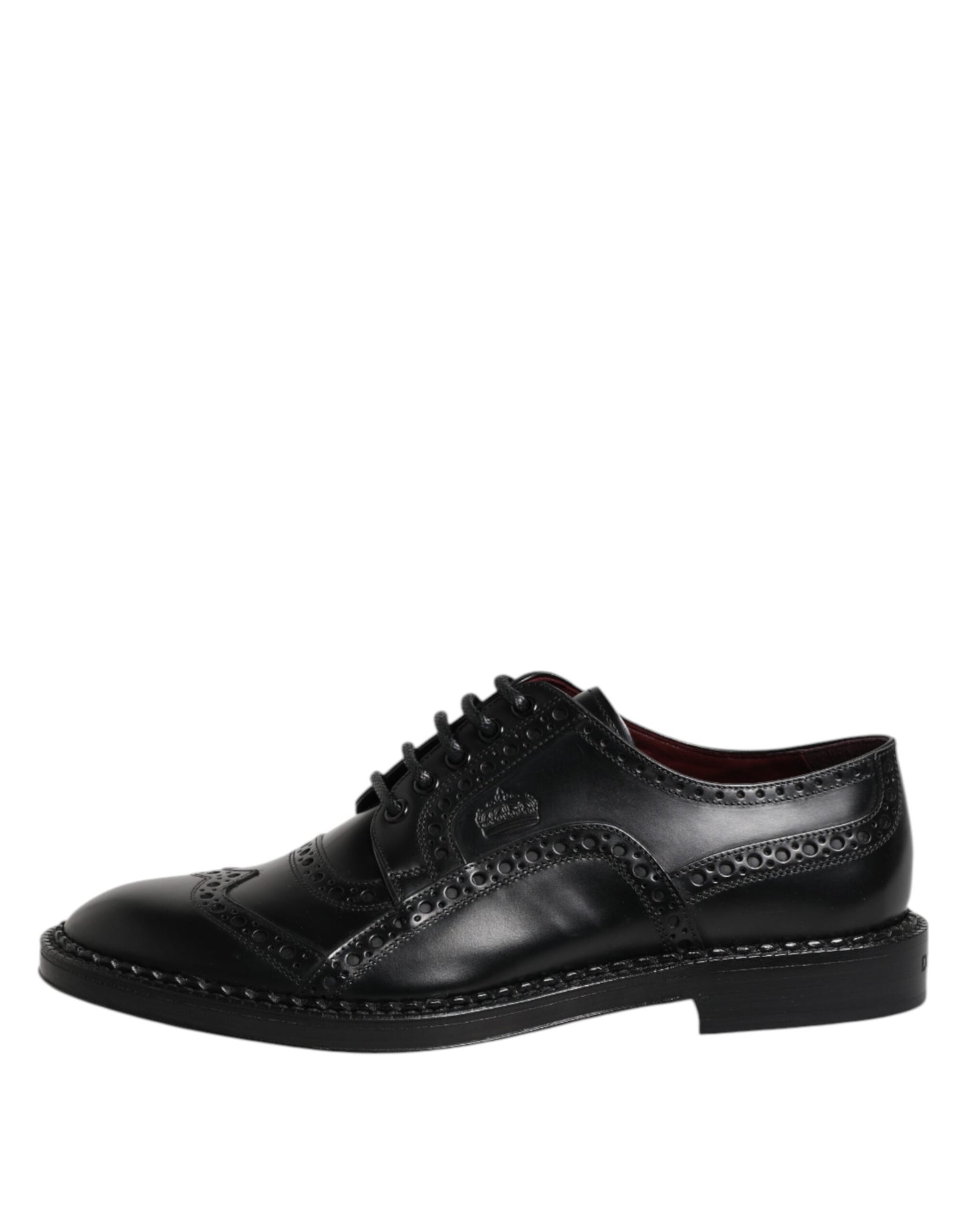 Schwarze Derby-Schuhe aus Kalbsleder für formelle Anlässe