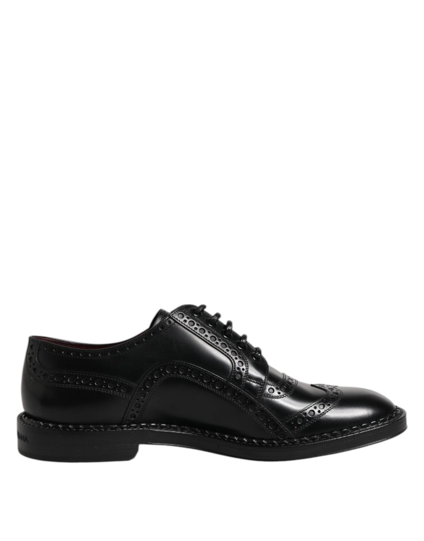 Schwarze Derby-Schuhe aus Kalbsleder für formelle Anlässe