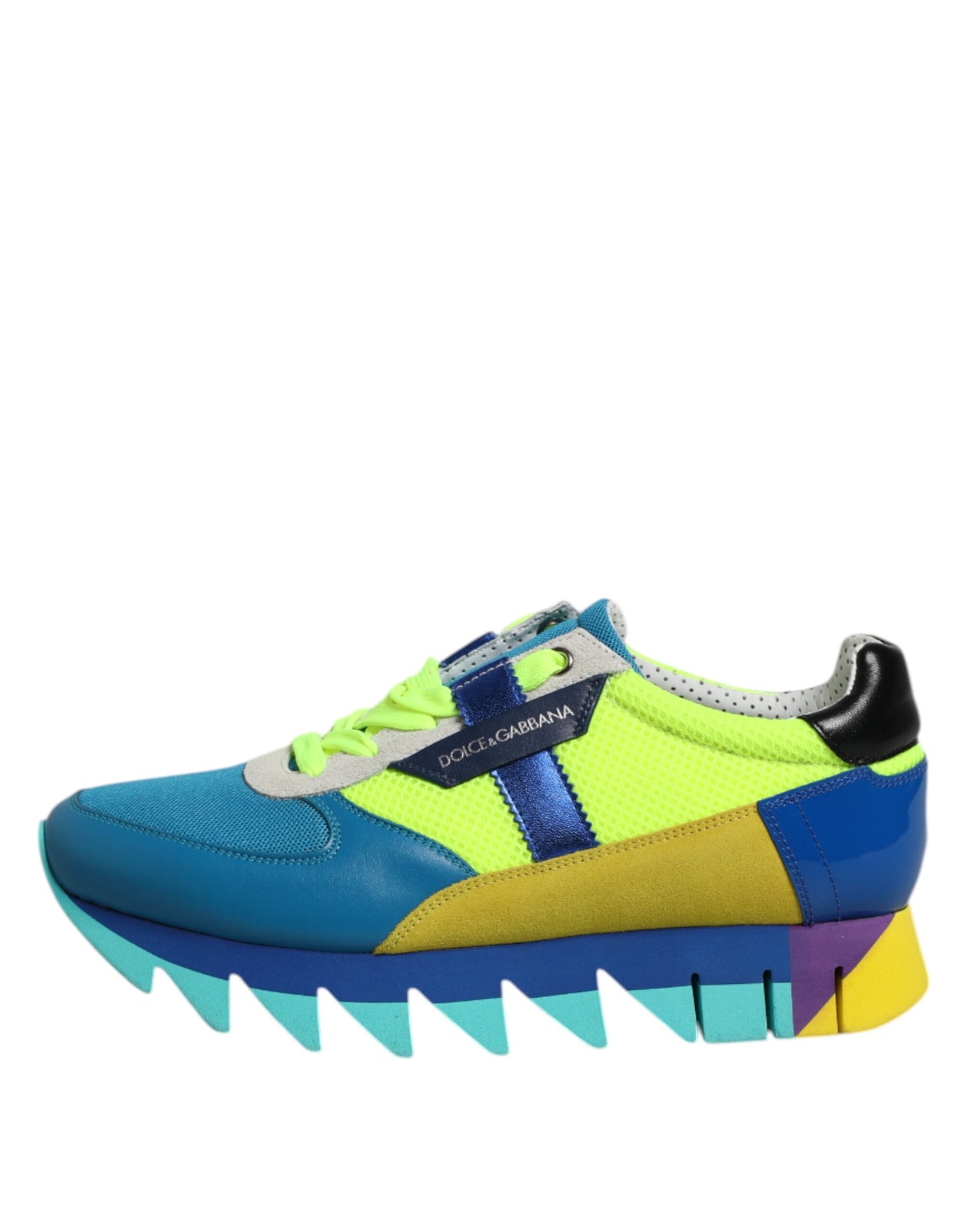 Mehrfarbige Leder Low Top Herren Sneakers Schuhe