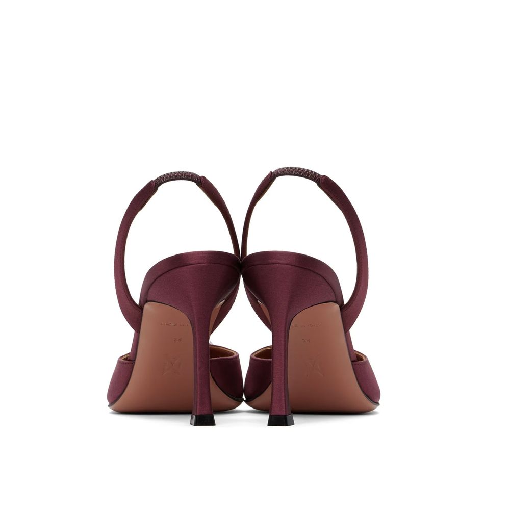 Satinpumps Camelia Sling 90