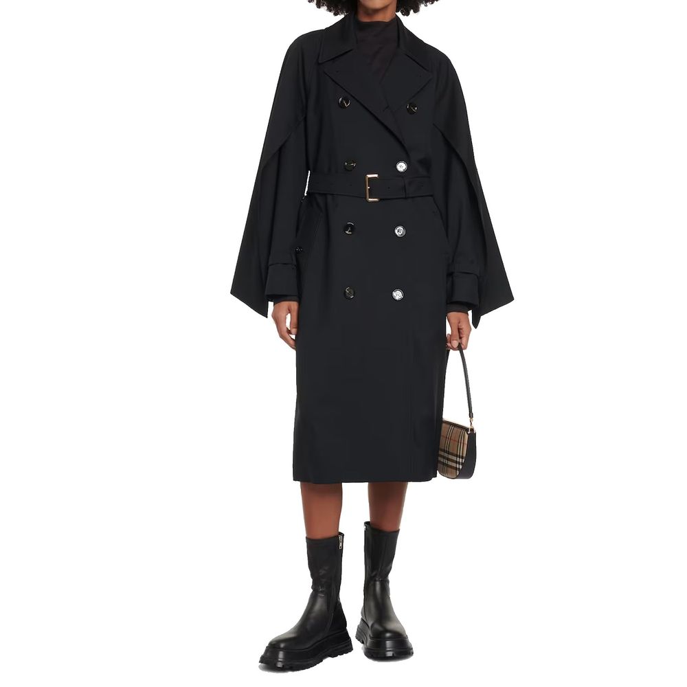 Trenchcoat aus Wollmischung