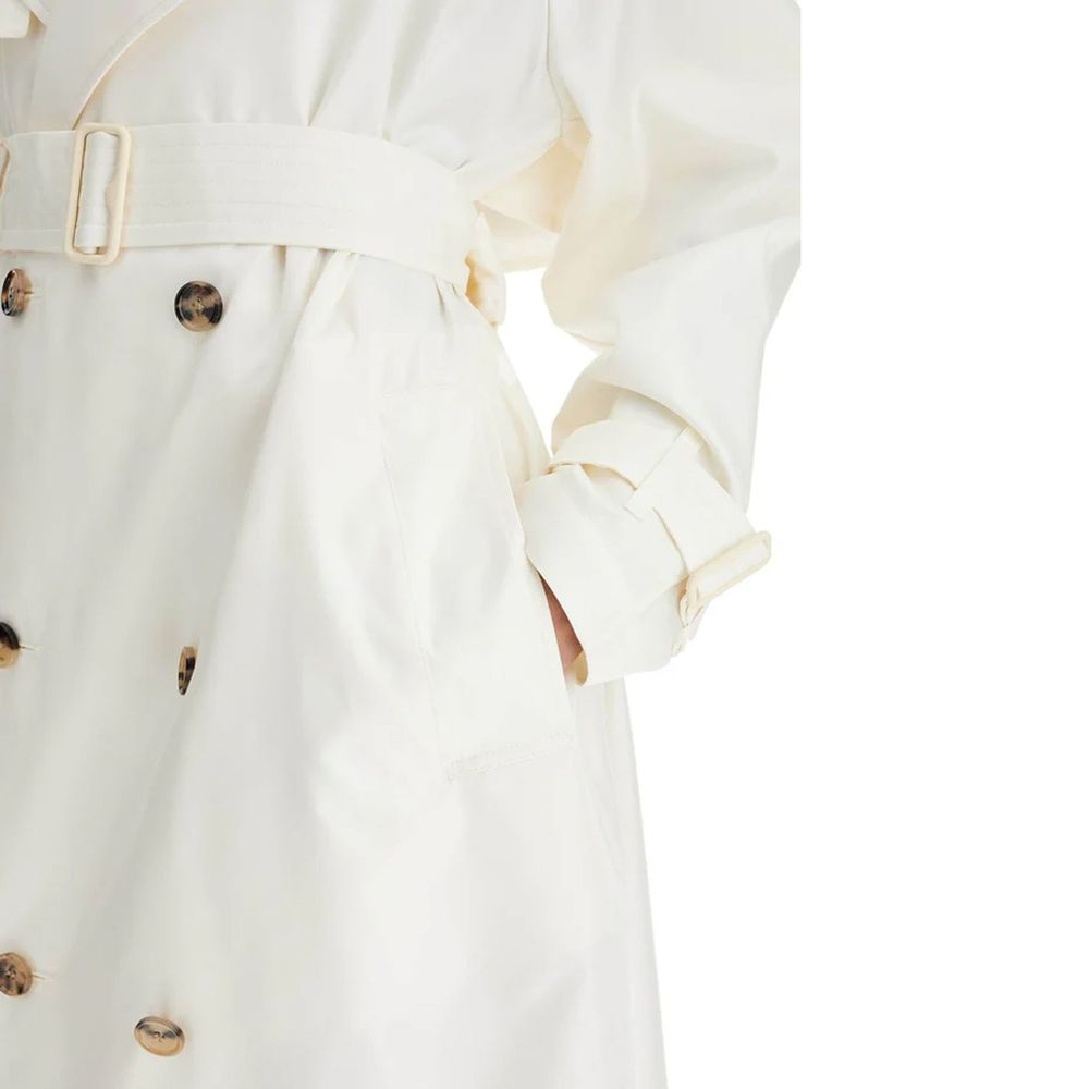 Seiden-Trenchcoat