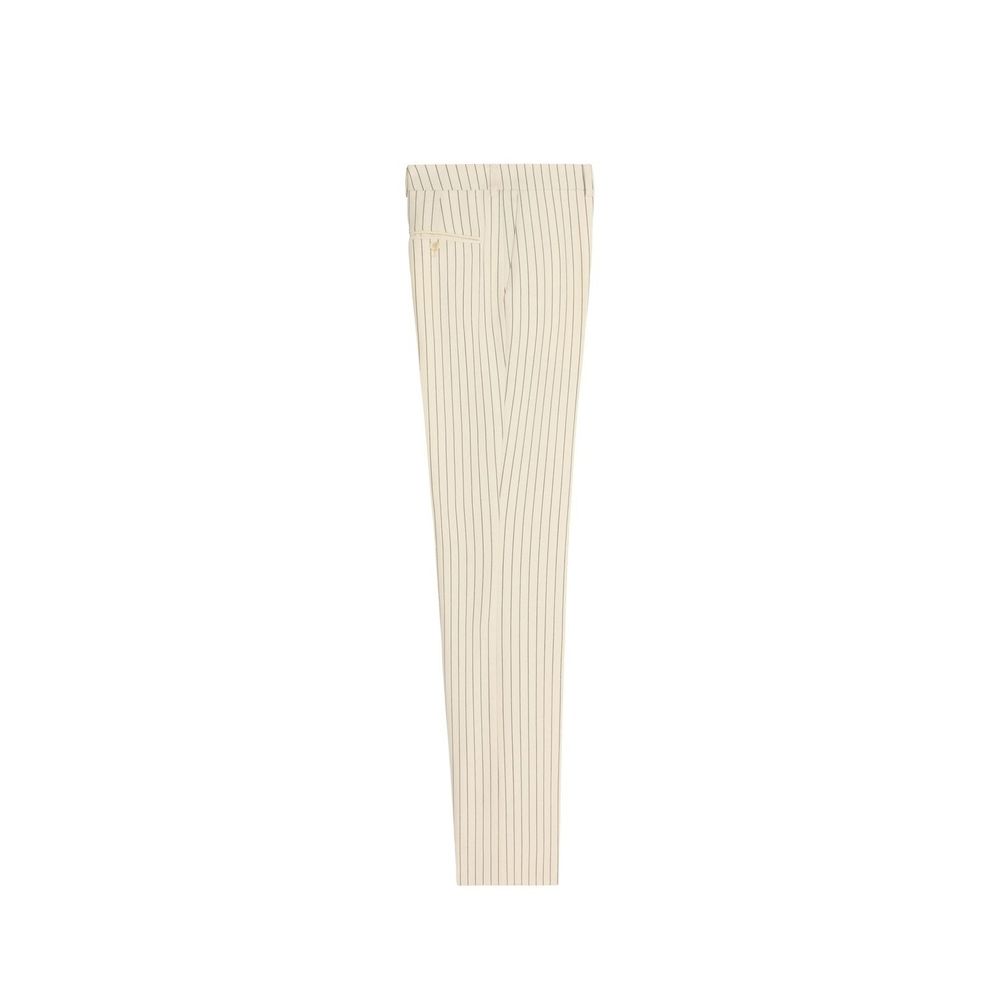 Gestreifte Wollhose