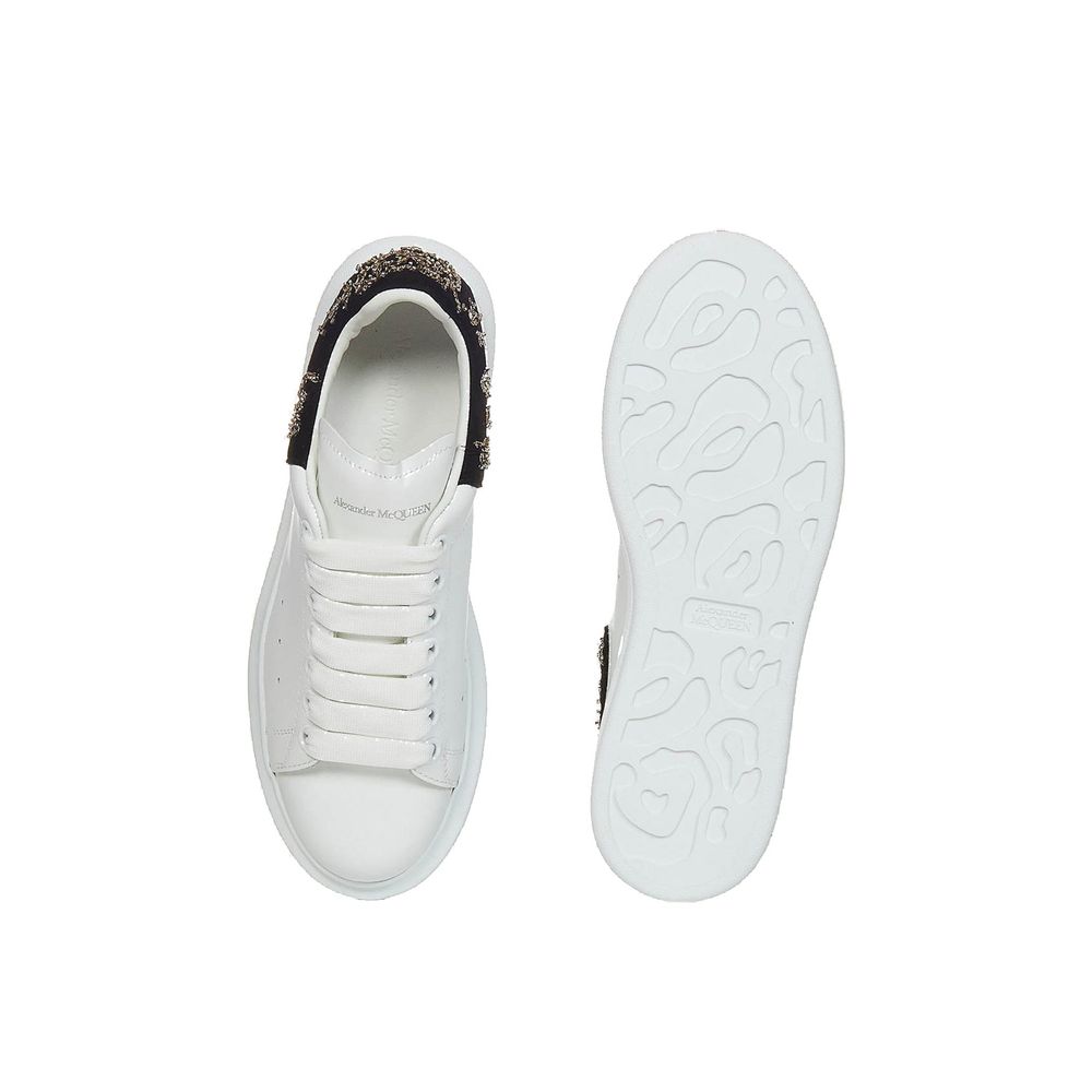 Übergroße Leder-Sneakers