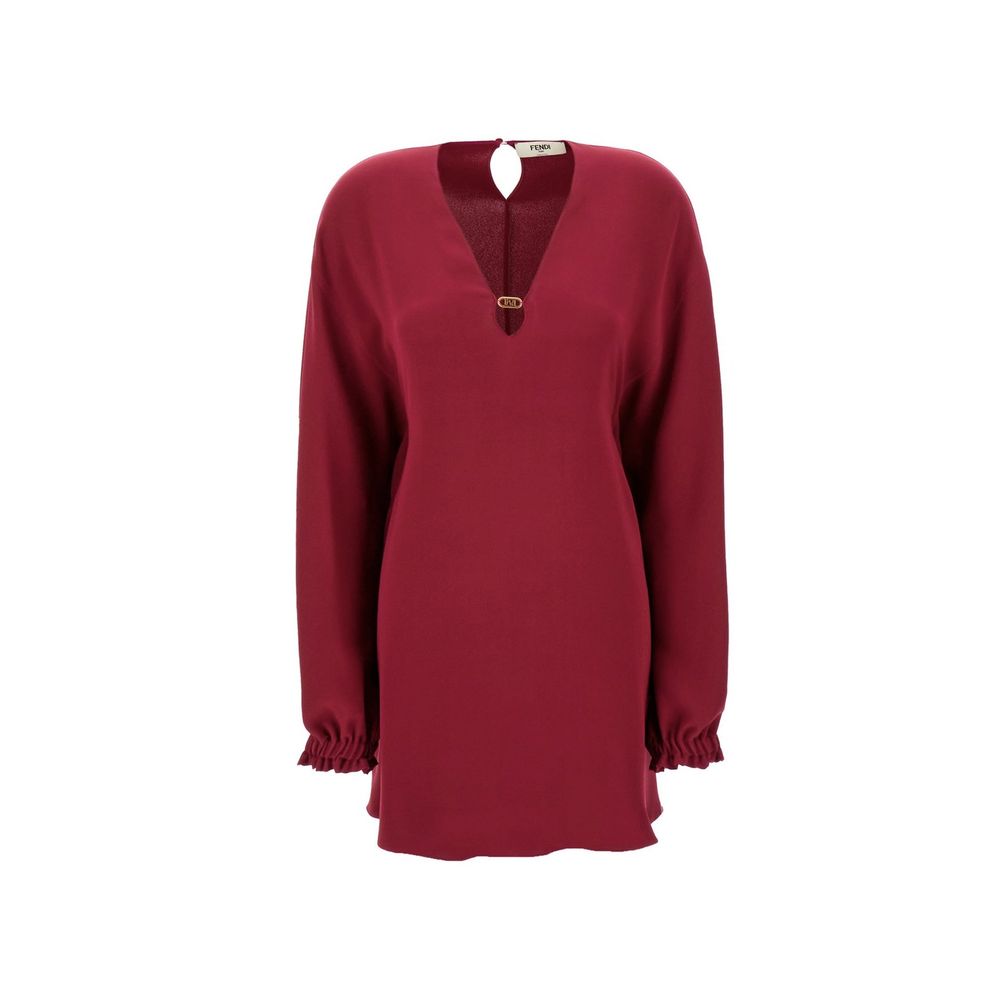 Kleid aus Cady-Seide