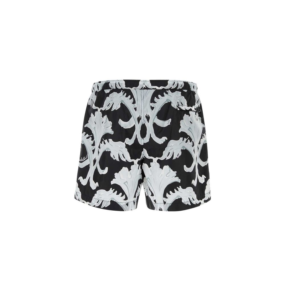Badeshorts mit Metamorphos-Wand-Print