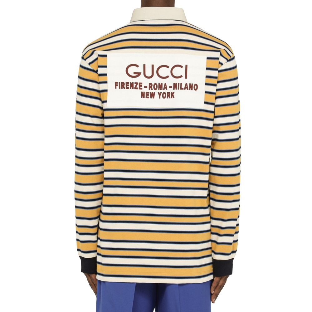 Gestreiftes Poloshirt