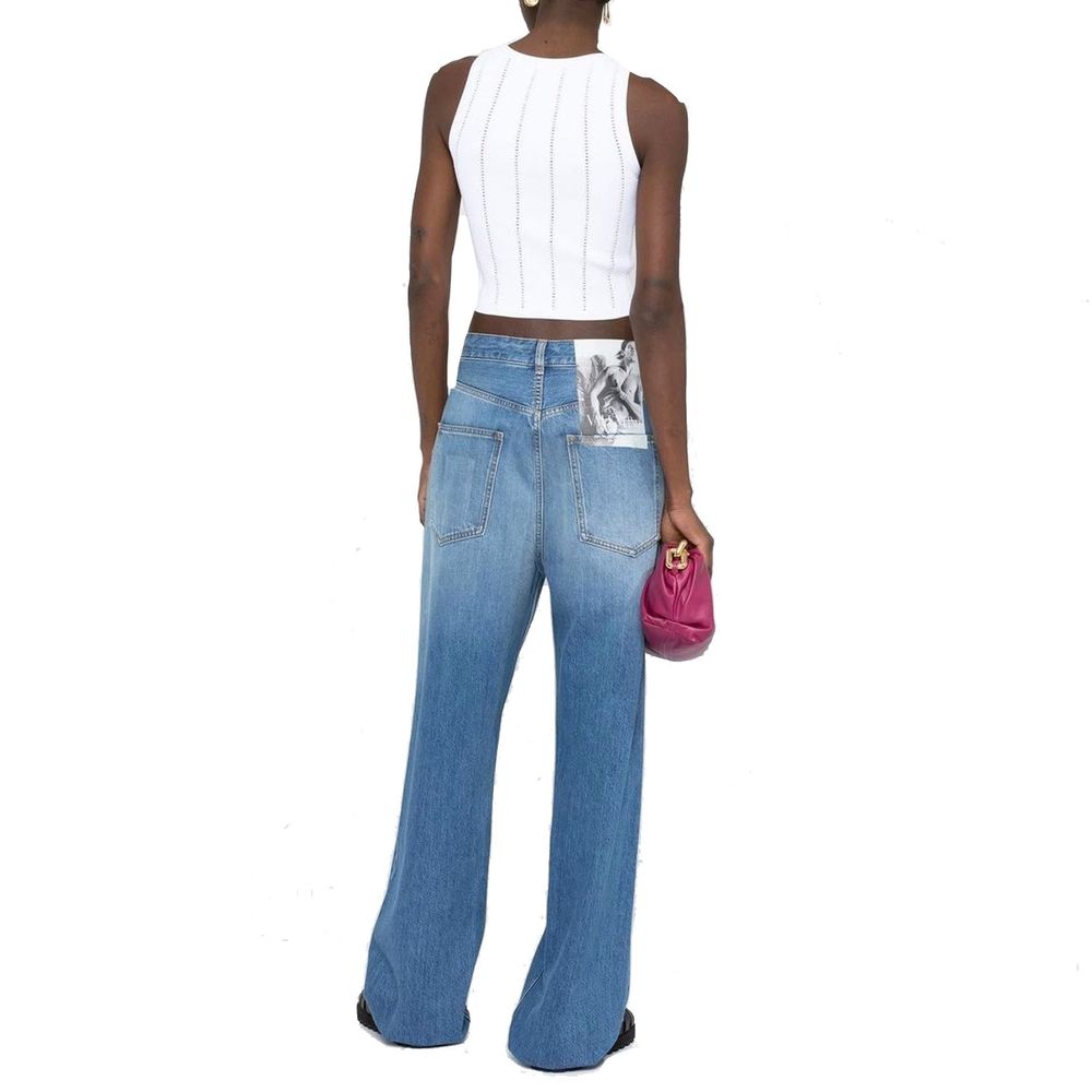 Jeans mit Archiv-Patch
