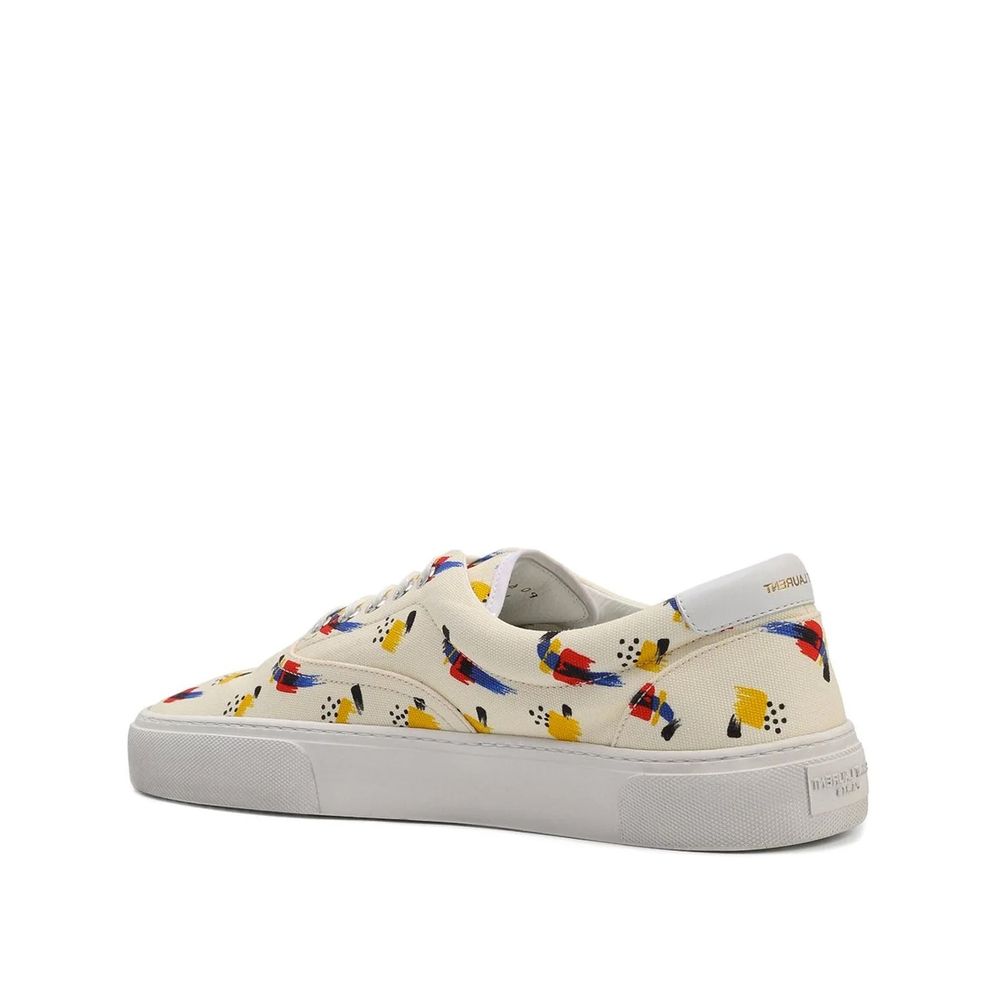 Bedruckte Canvas-Sneaker