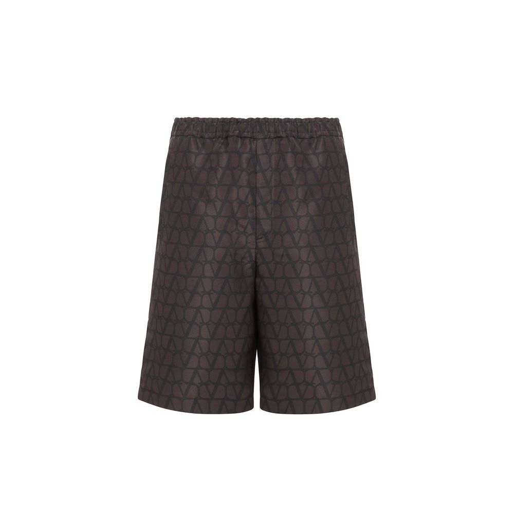 Seidenshorts mit Logo