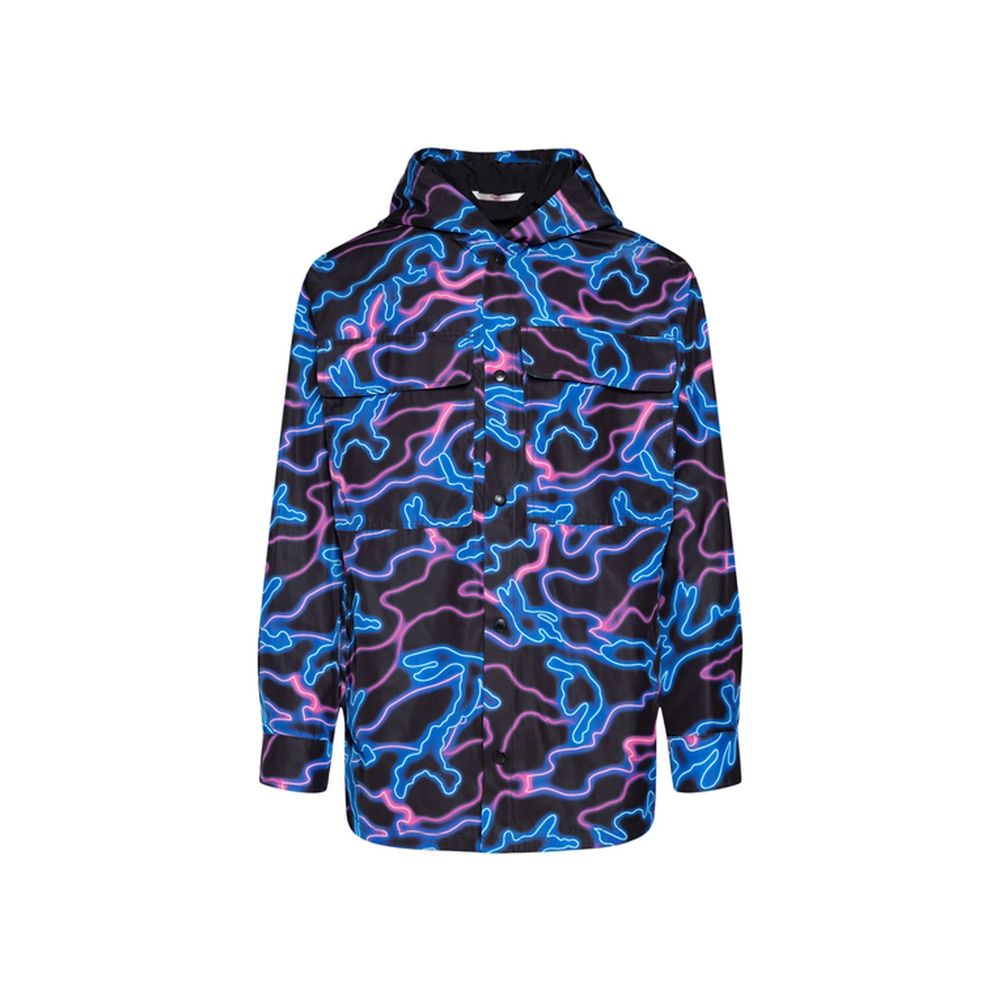 Bedruckte Kapuzenjacke